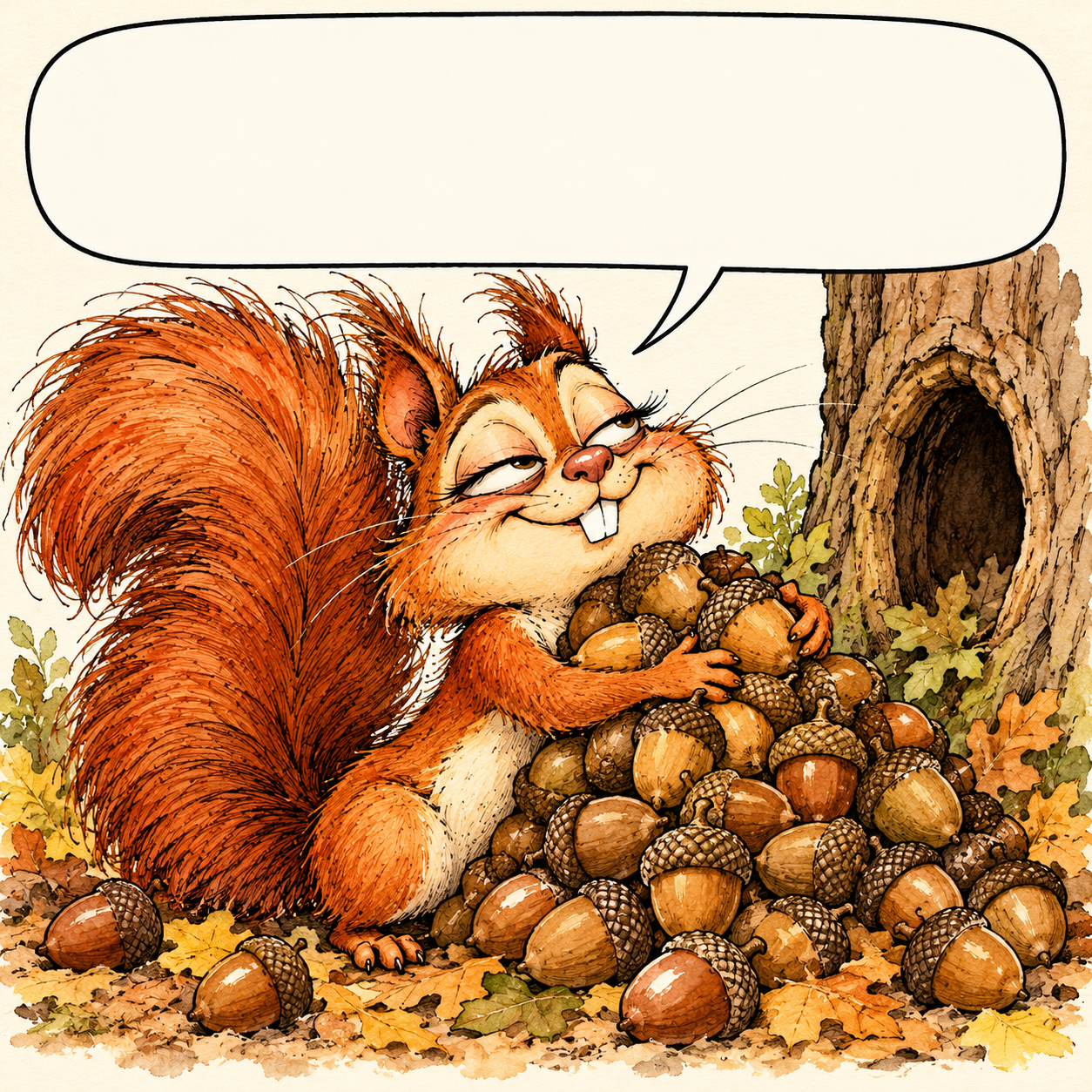I'm not hoarding. I'm investing in nuts.