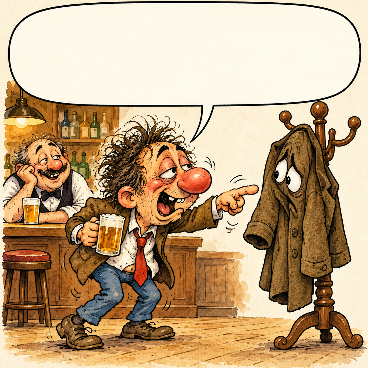 Don’t argue with me. You’ve been hanging around all night!