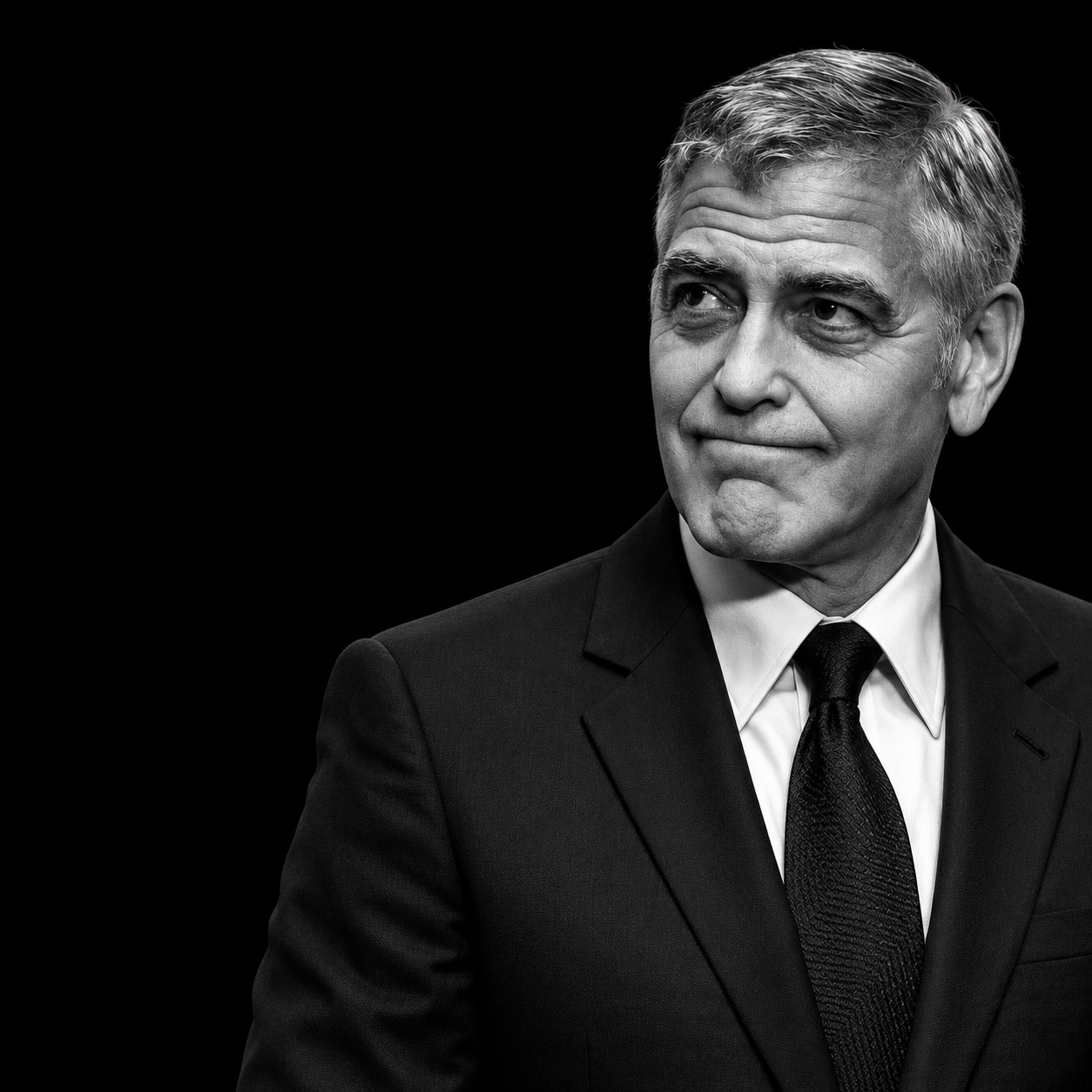 The only failure is not to try. — George Clooney