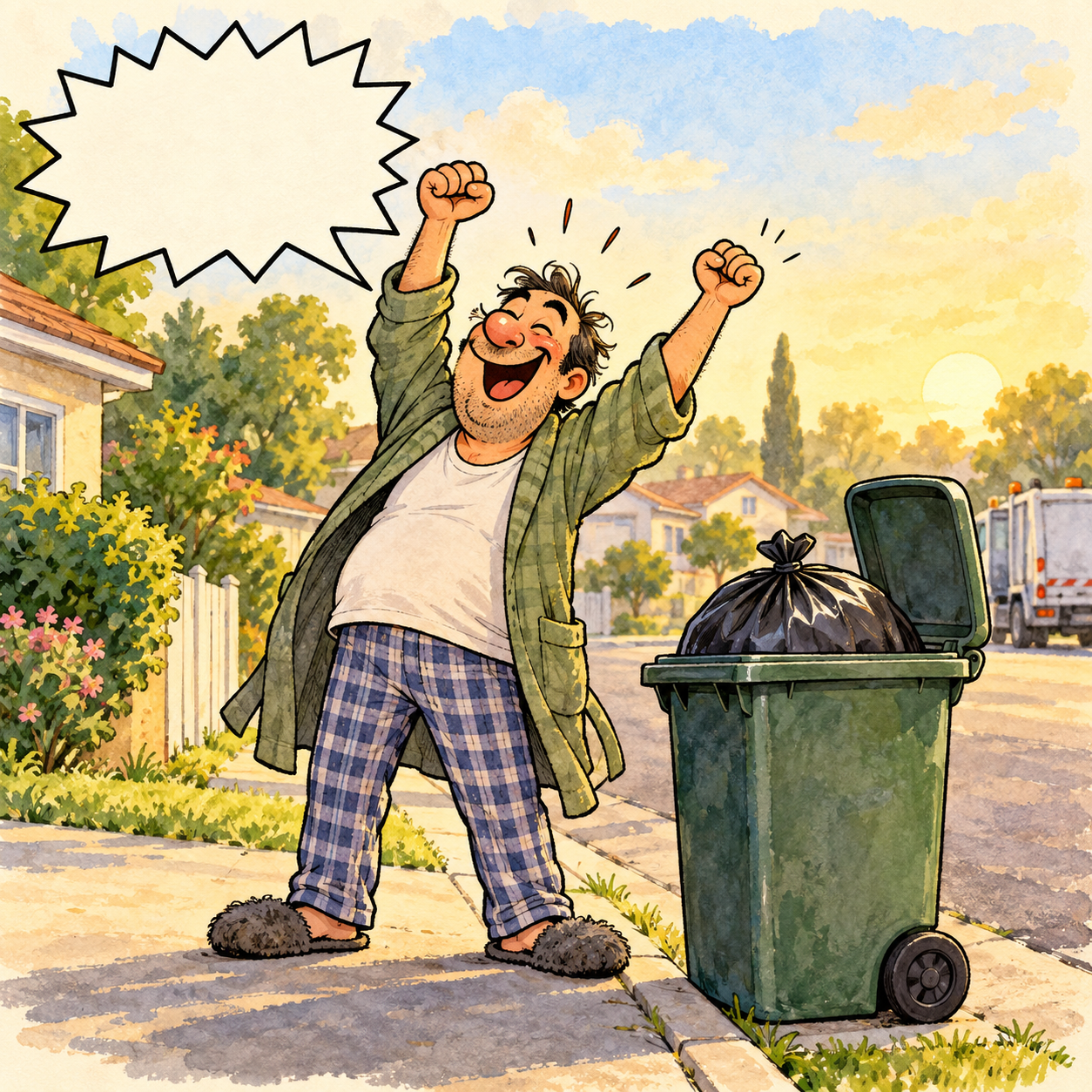 Saqué la basura a tiempo. La victoria adulta sí existe.