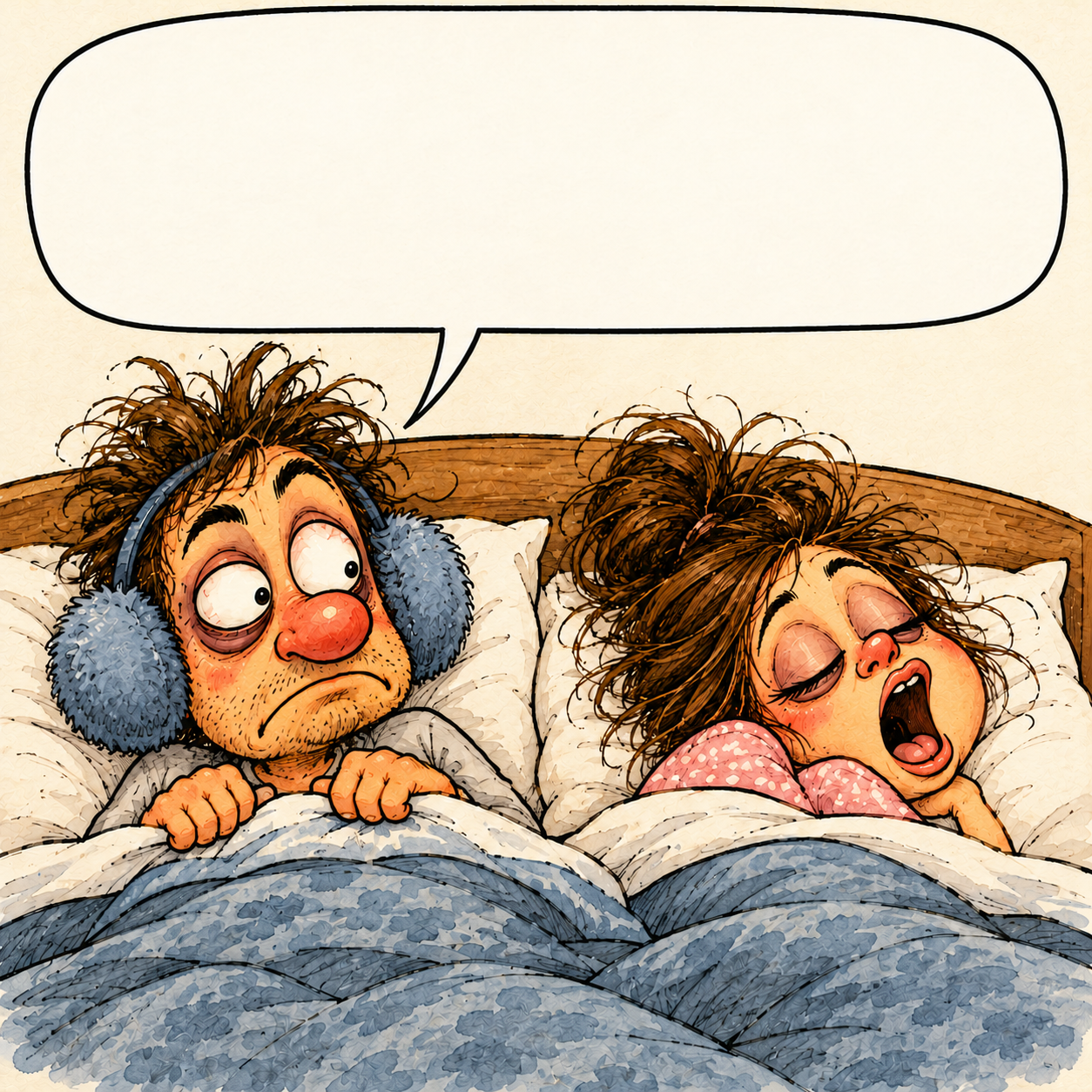 They don't snore. I get a private concert every night.
