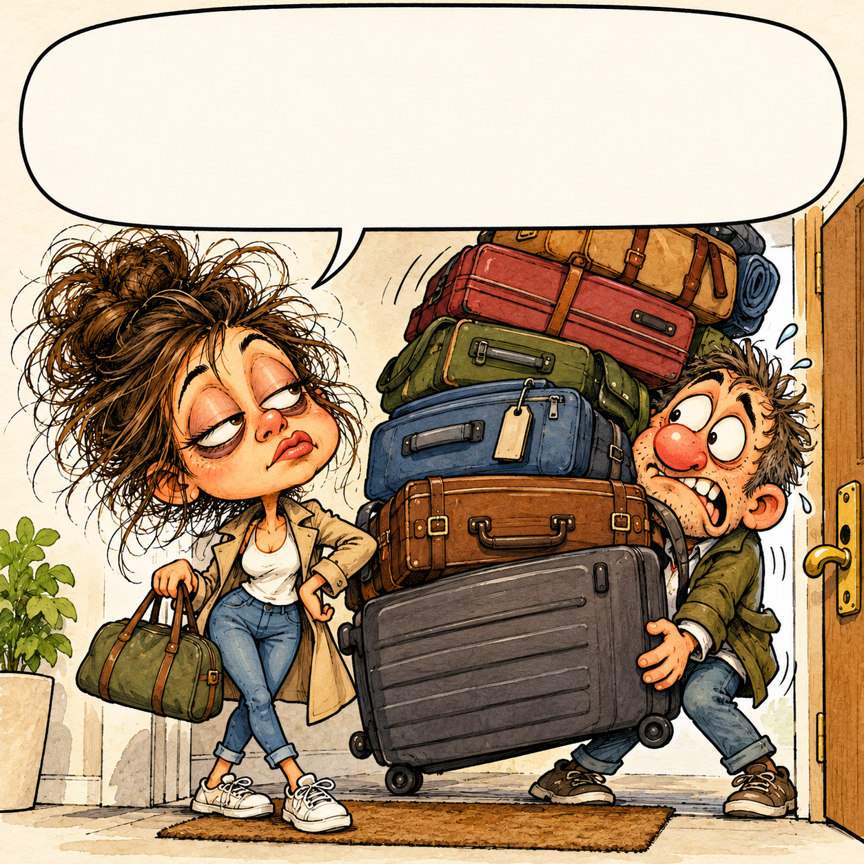Dijimos una escapada de dos días. Las maletas entendieron dos meses.