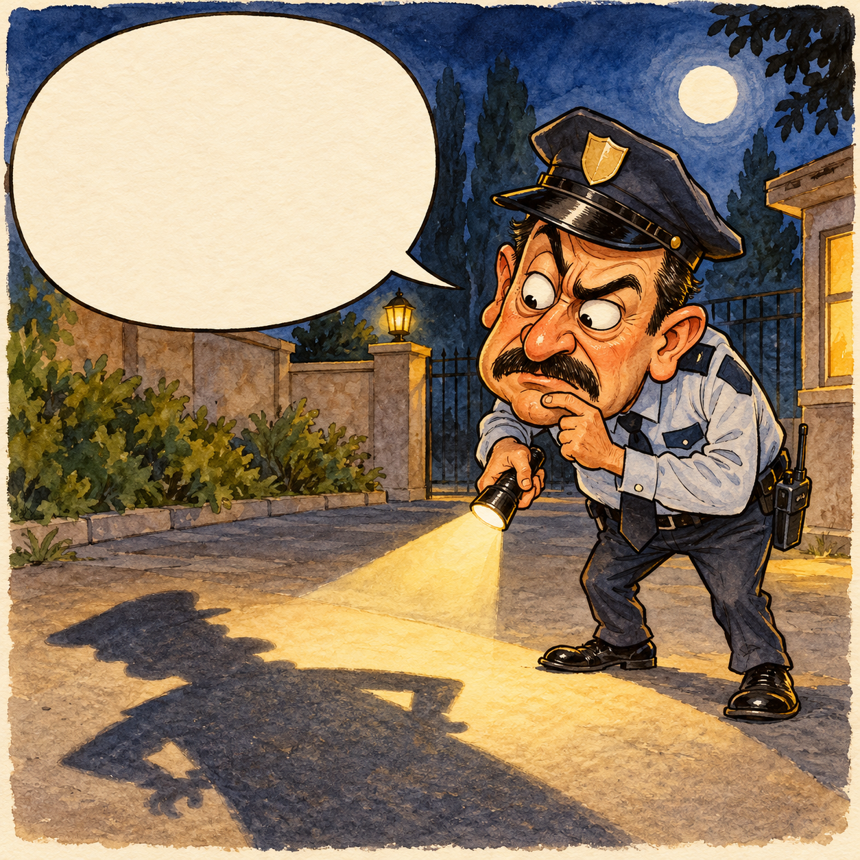 Conozco a todos aquí. Esa sombra es nueva.